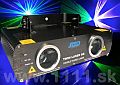 EXP LASER TWIN modrozelený 350mW